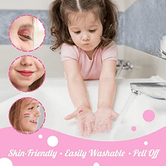 Kids Princess Makeup Box Set Girls Play House Toys Safe Non-toxic