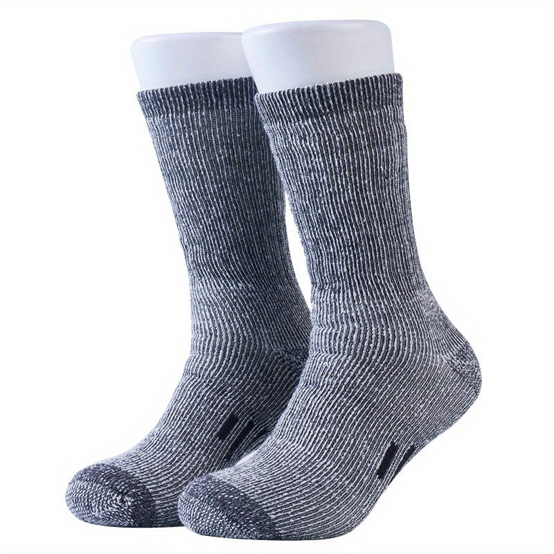 Thick Wool Socks Men Winter Outdoor Hiking Warm Sweat
