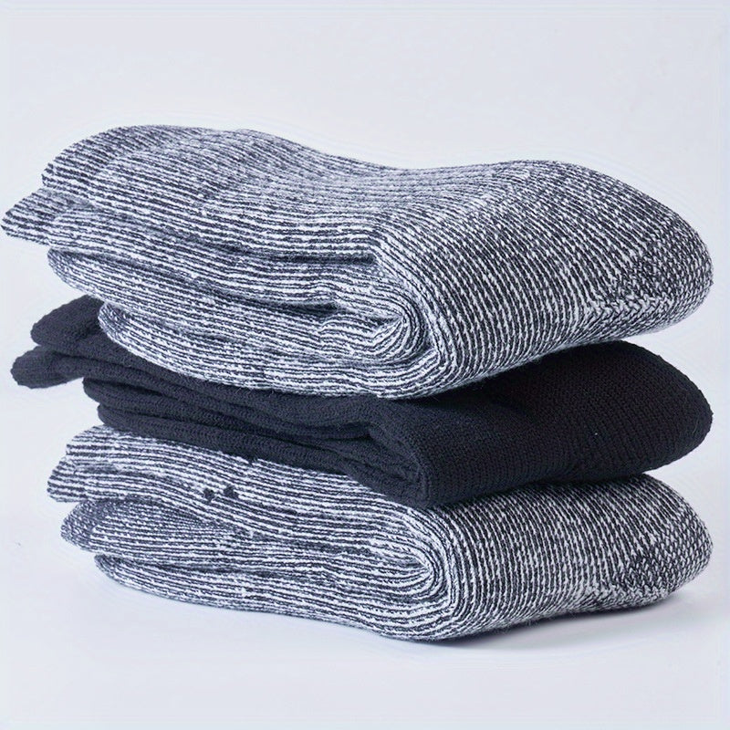 Thick Wool Socks Men Winter Outdoor Hiking Warm Sweat