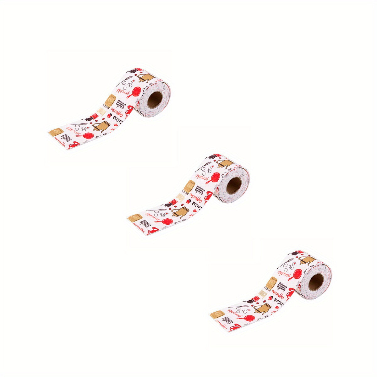 3pcs Waterproof Sink Absorbent Stickers for Bathroom and Kitchen
