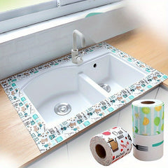 3pcs Waterproof Sink Absorbent Stickers for Bathroom and Kitchen