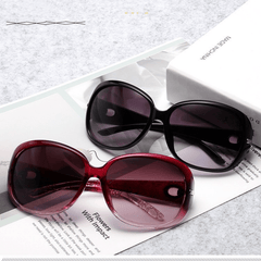 2pcs Driver Sunglasses Large Oval Sunglasses Men And Women