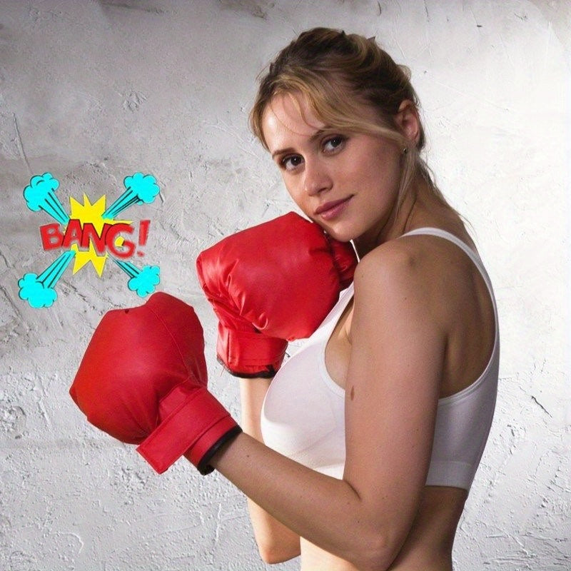 1 Pair Non Pro Boxing Gloves For Ultimate Combat & Fitness