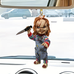 Scar Face Murder Acrylic Pendant Car Rearview Mirror Decoration