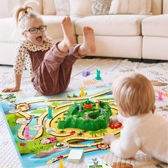Game Rabbit Trap Chess Kids Toys Educational Desktop Props