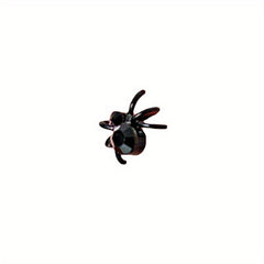 Unisex 925 Spider Alloy Earrings Punk Style for Halloween Christmas Party