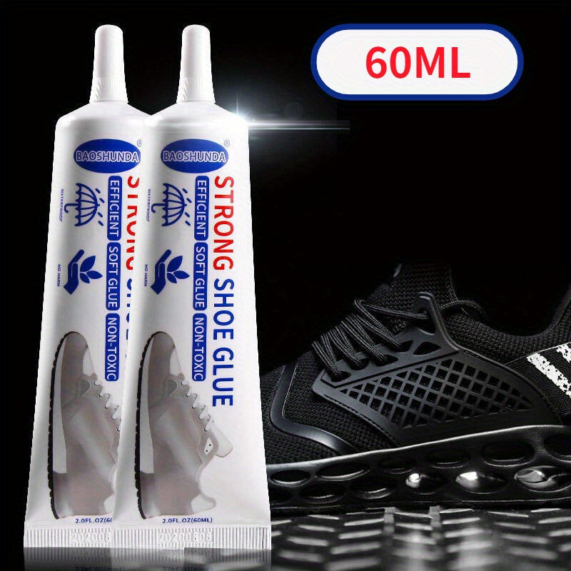 60ml High Temp Resistant Rubber Shoe Glue Transparent