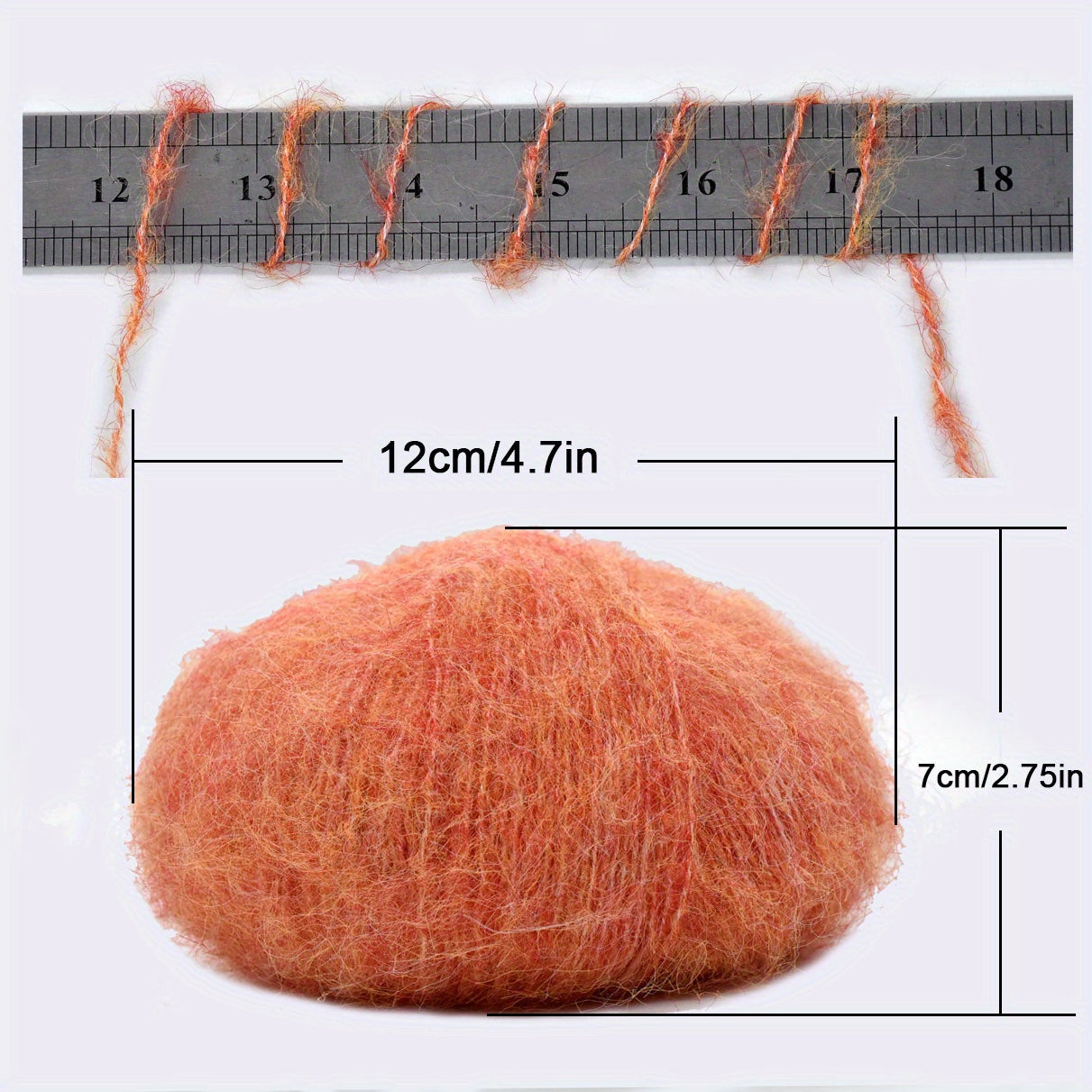 Soft DIY Worsted Cashmere Yarn For Knitting Crocheting Sweater Scarf