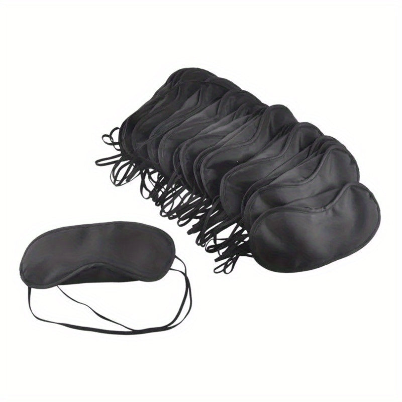 30pcs Blackout Sleeping Eye Mask for Travel Rest Nap Yoga