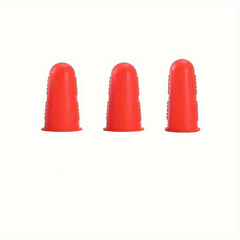 3pcs Silicone Finger Protector Anti Scalding Caps