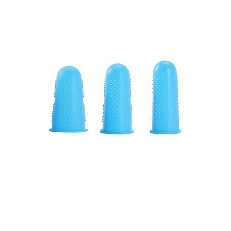 3pcs Silicone Finger Protector Anti Scalding Caps