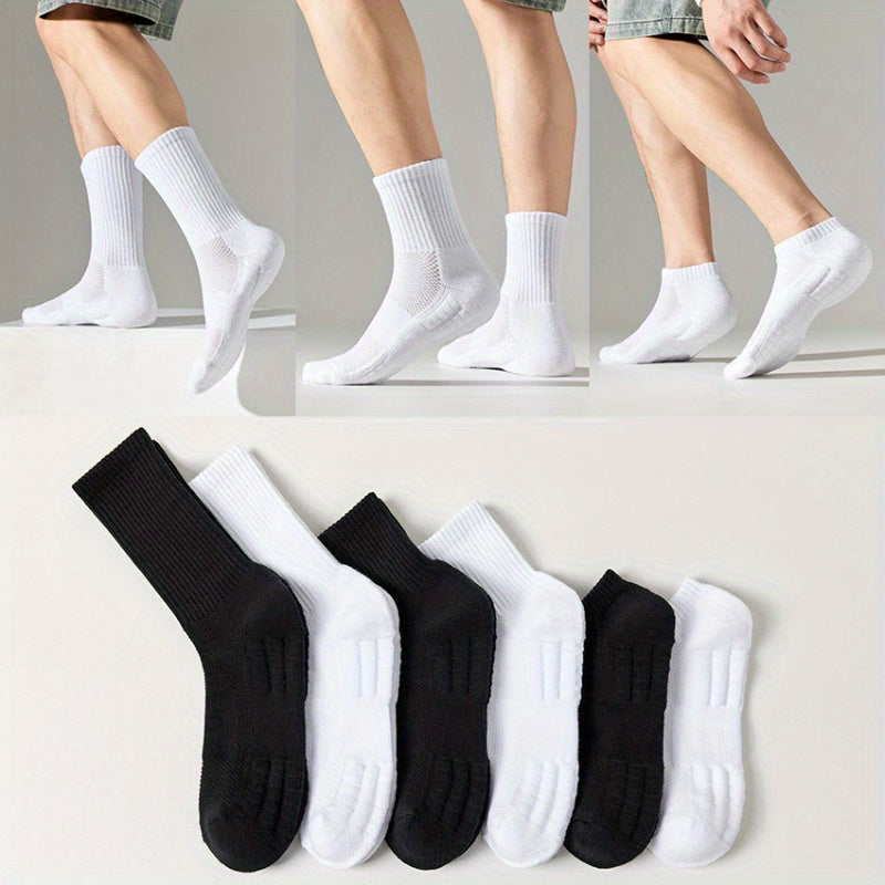10 Pairs Non-slip Breathable Sports Socks for Men Women