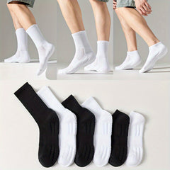 10 Pairs Non-slip Breathable Sports Socks for Men Women