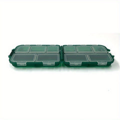 2pcs Fishing Accessories Storage Box Mini Portable Tackle Box