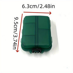 2pcs Fishing Accessories Storage Box Mini Portable Tackle Box