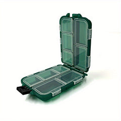 2pcs Fishing Accessories Storage Box Mini Portable Tackle Box