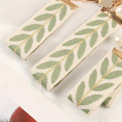 Green Ribbon Car Keychain Retro Accessories Women