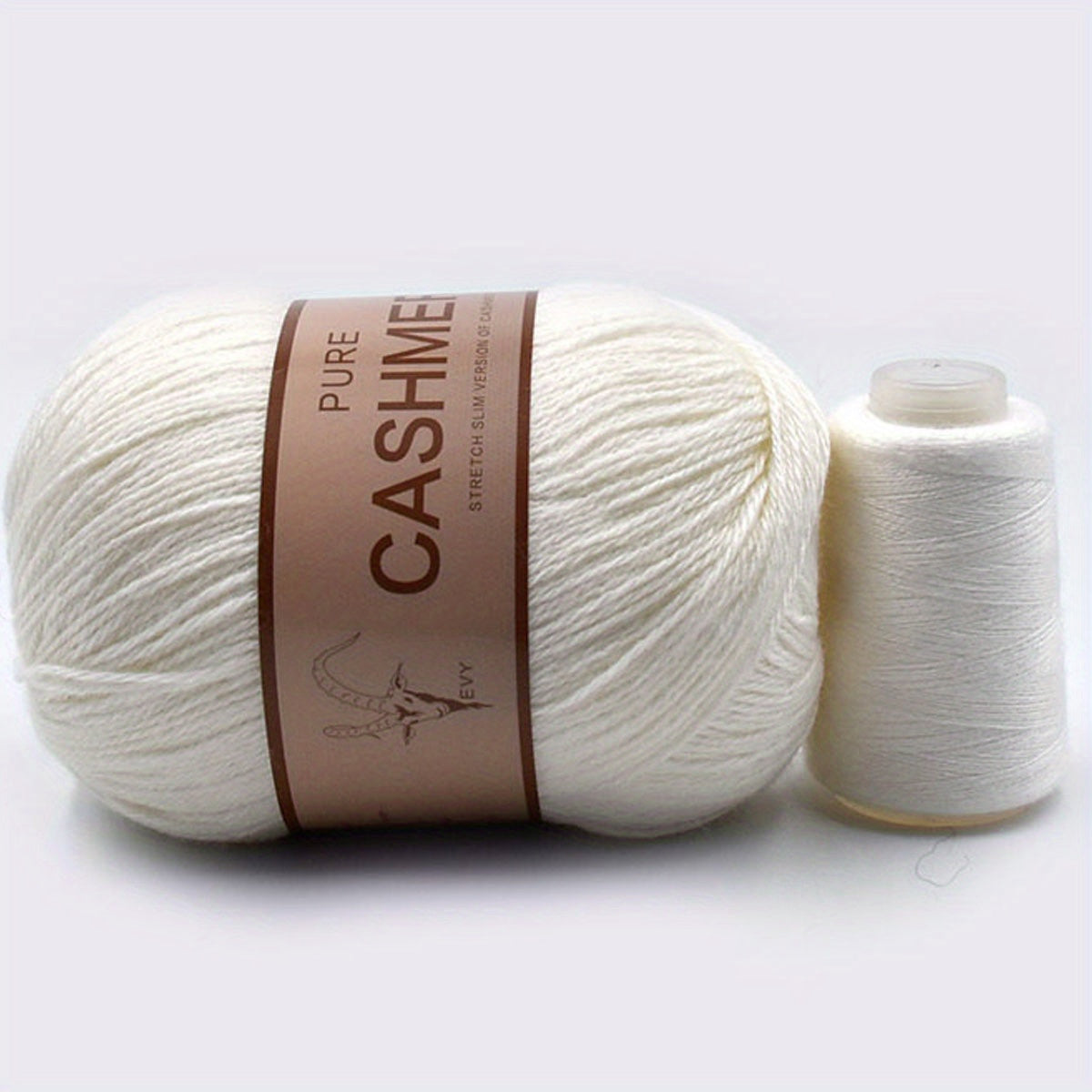 6 Sets Cashmere Yarn for Knitting Soft Machine 98% Cashmere Yarn Worsted