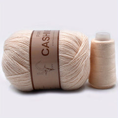 6 Sets Cashmere Yarn for Knitting Soft Machine 98% Cashmere Yarn Worsted