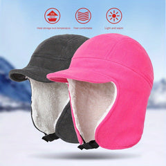 Windproof Hat With Ear Protection For Autumn And Winter Cycling