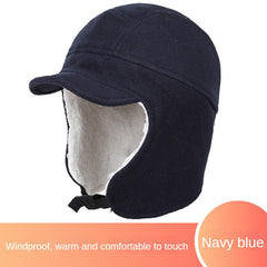 Windproof Hat With Ear Protection For Autumn And Winter Cycling