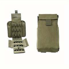 Molle 25 Round 12GA Gauge Magazine Pouch Belt Cartridge Holder