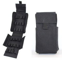 Molle 25 Round 12GA Gauge Magazine Pouch Belt Cartridge Holder