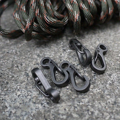 5pcs Mini Carabiner Buckle for Camping Survival Climbing Backpack