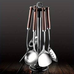 Stainless Steel Kitchenware Set for Home and Outdoor Cooking