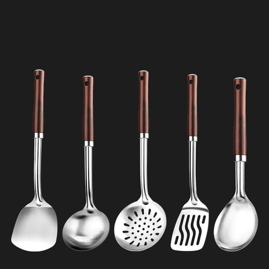 Stainless Steel Kitchenware Set for Home and Outdoor Cooking