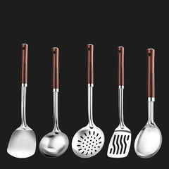 Stainless Steel Kitchenware Set for Home and Outdoor Cooking