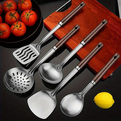 Stainless Steel Kitchenware Set for Home and Outdoor Cooking