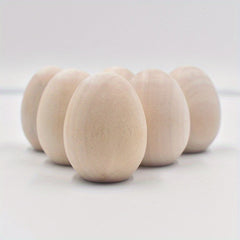 Wooden Eggs Hand painted Toys Home Party Decoration