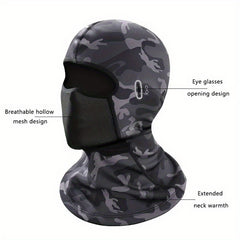 Men's Winter Cycling Cap Balaclava Windproof Sports Scarf