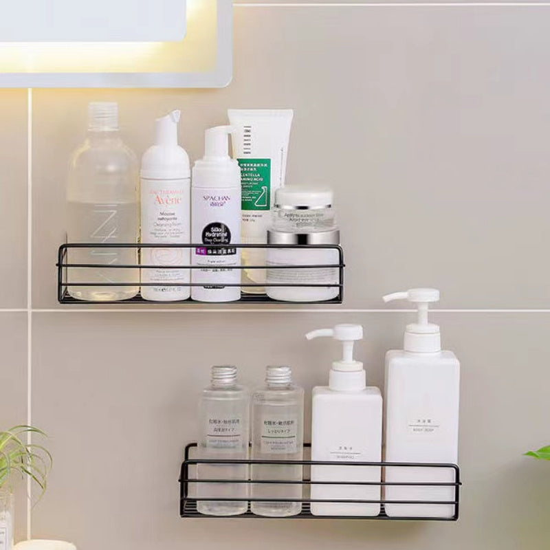 Adhesive Bathroom Wall Caddy Kitchen Storage Rack