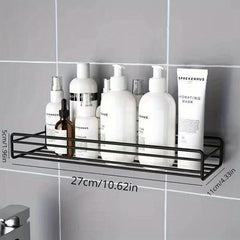 Adhesive Bathroom Wall Caddy Kitchen Storage Rack