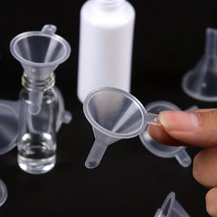 5pcs Plastic Small Funnel 30ml/50ml Dispensing Perfume Liquid Tool