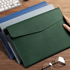 High End Business Waterproof Faux Leather File Bag A4 Paper File Bag