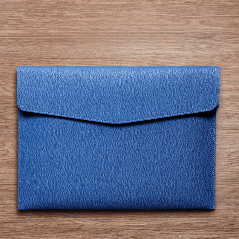 High End Business Waterproof Faux Leather File Bag A4 Paper File Bag