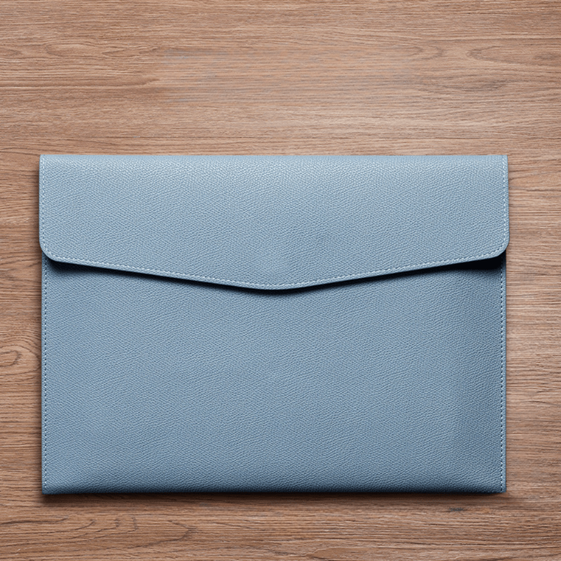 High End Business Waterproof Faux Leather File Bag A4 Paper File Bag