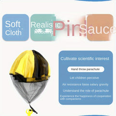 Children's Hand Thrown Parachutes & Soldiers' Parachutes