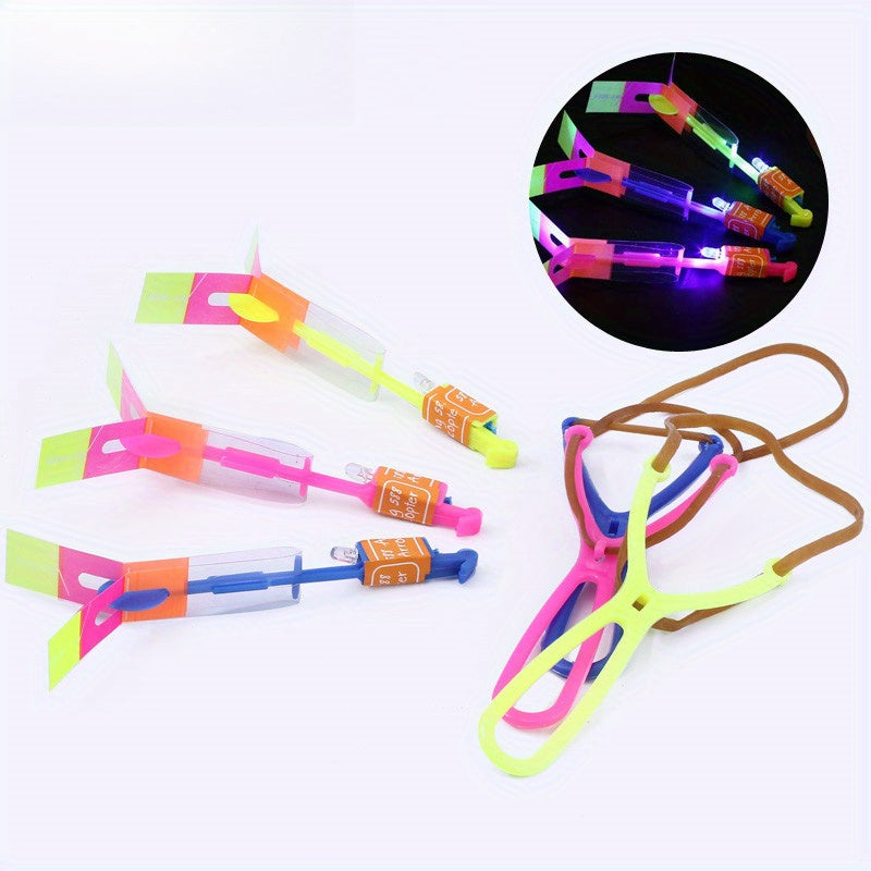Plastic Large Slingshot Flying Arrow Luminous Toy Small Gift
