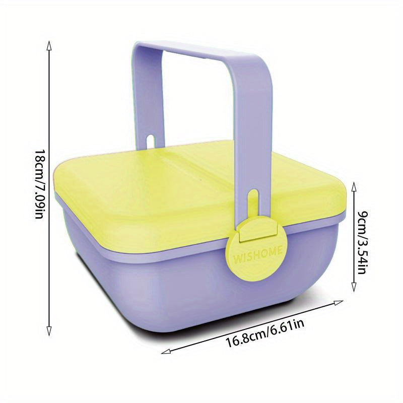 Leak Proof Food Lunch Container with Divided Compartments