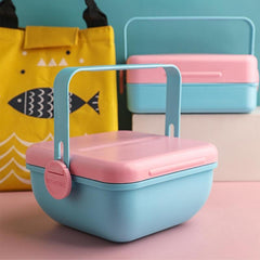 Leak Proof Food Lunch Container with Divided Compartments
