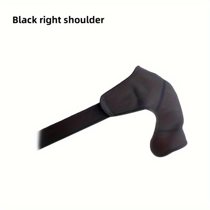Adjustable Shoulder Strap Support for Sports, Rubber Warm Protection