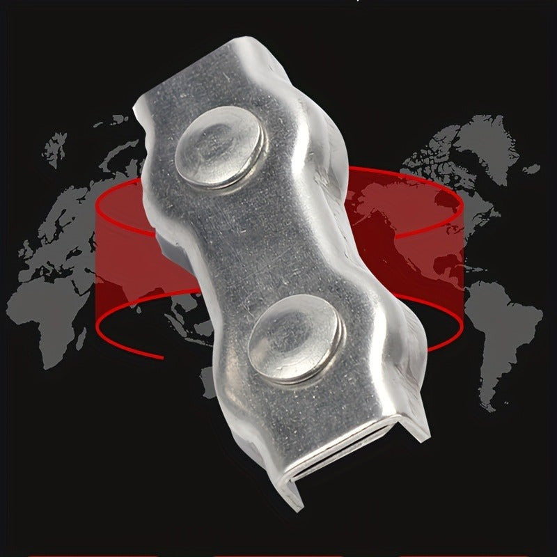 304 Stainless Steel Wire Rope Clamp - Secure & Durable