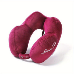 Inflatable Neck Pillow for Travel Comfort Sleep