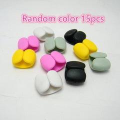 15pc Wire Storage & Sorting Travel Cable Hub Headset Winding Buckle