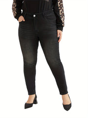 High Rise Stretch Skinny Jeans