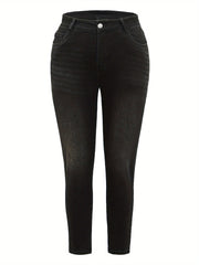 High Rise Stretch Skinny Jeans